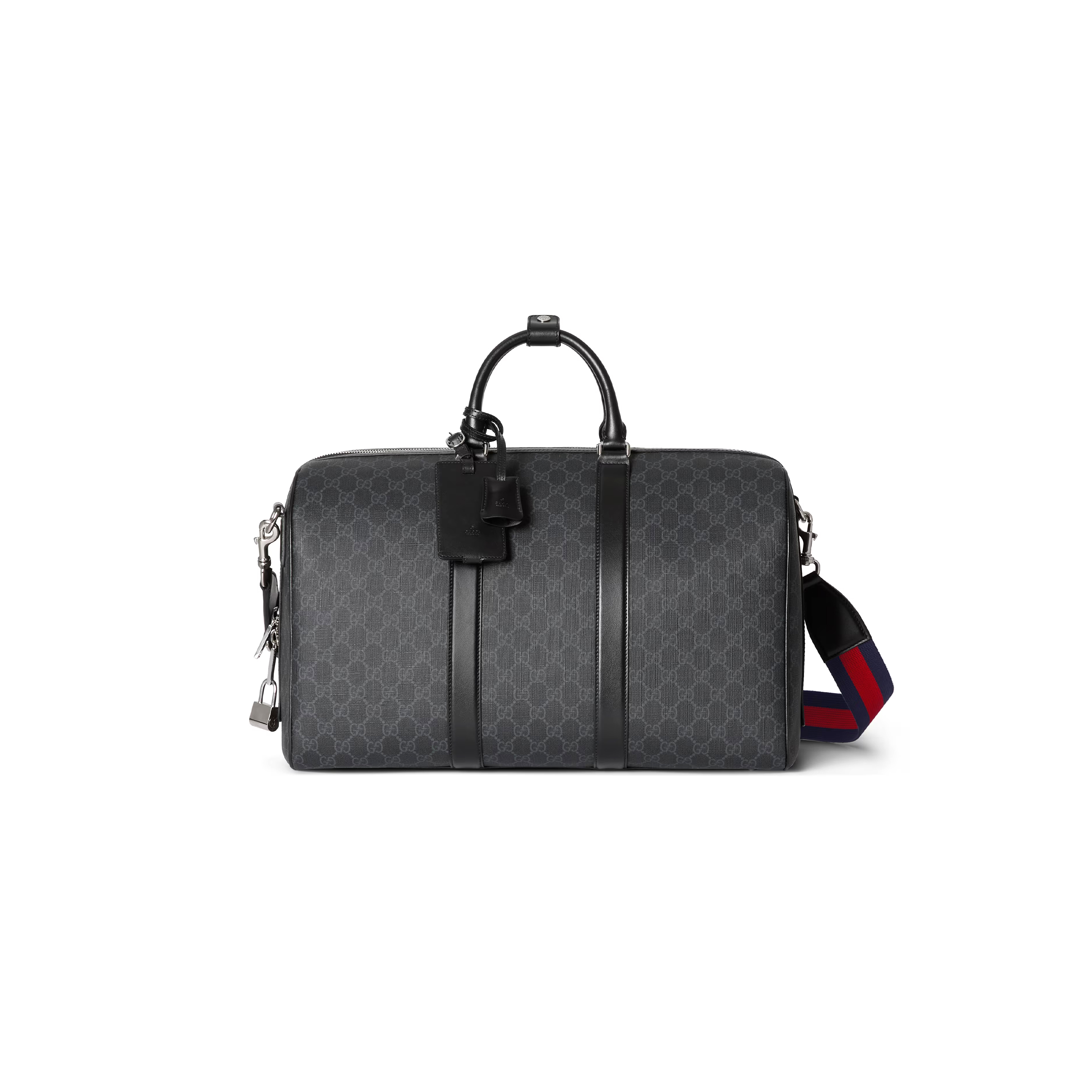 G*u*i gg black medium duffle bag 792074 (45*30*24.5cm)